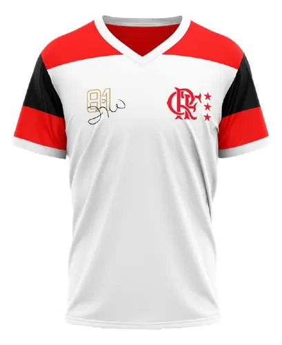 Camisa Flamengo Retrô Mundial 1981 Zico Oficial