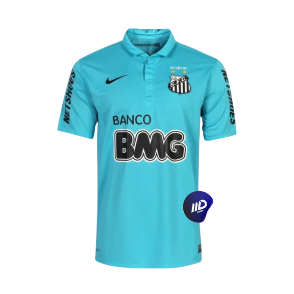 Camisa Santos Nike Neymar Retrô 2012/13 Masculina Azul